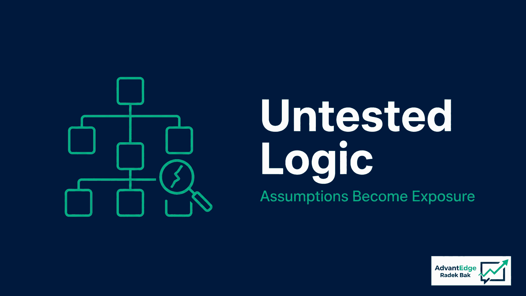 Deal Assumptions: Untested Logic Before the RFP