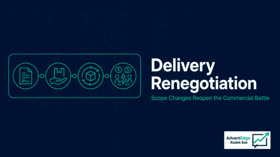 Delivery renegotiation as a risk of reopening the contract value after signing