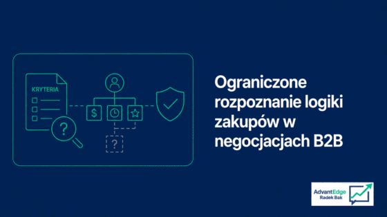 Ograniczone rozpoznanie logiki zakupów w negocjacjach B2B