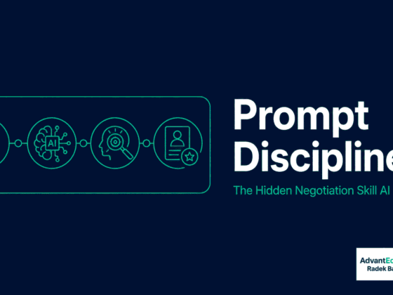 Prompt discipline in negotiation showing how AI exposes weak deal preparation